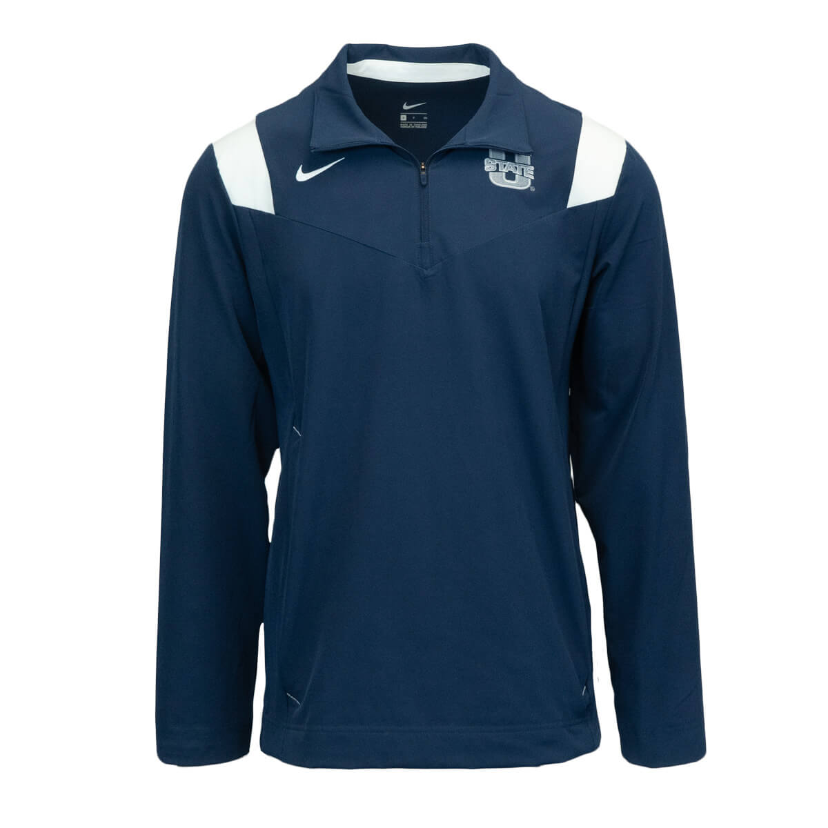 Men s Nike U State Colorblock 1 4 Zip